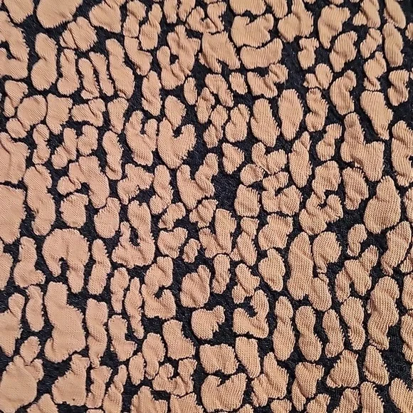 NWT Michael Michael Kors women's as textured pull-on pants in dark camel - Picture 3 of 10